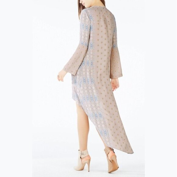 BCBGMaxAzria “Kyndal” Tapestry Print Dress XXS - Picture 3 of 5